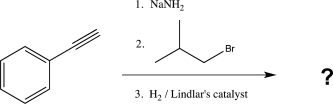What is the major product of the following reaction?   A)    B)    C)    D)    E)   