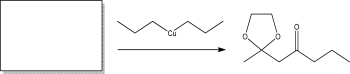 Supply the starting material needed to complete the following reaction.  