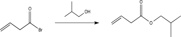 What is the rate-determining step in the reaction below?   A) Proton transfer B) Electrophilic addition C) Nucleophilic elimination D) Bimolecular nucleophilic substitution E) Nucleophilic addition