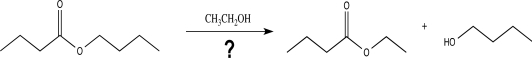 What base would be the best choice to catalyze the reaction shown below?   A) N(C<sub>2</sub>H<sub>5</sub>) <sub>3</sub> B)    C) NaOH D) NaO(CH<sub>2</sub>) <sub>3</sub>CH<sub>3</sub> E) NaOCH<sub>2</sub>CH<sub>3</sub>