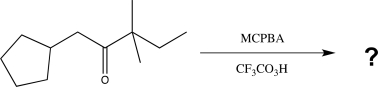 Predict the major product(s) of the following reaction.   A)    B)    C)    D)    E)   
