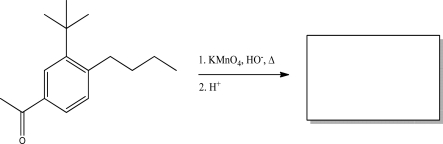 What is the product of the following reaction?  