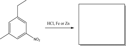 What is the product of the following reaction?  