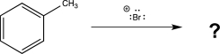 What arenium intermediates are formed in the ortho- and meta-substituted products of the reaction below? Draw a mechanism that leads to the formation of each intermediate,and use resonance structures to explain which would be the major product.  