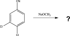 Draw the mechanism for the reaction below,including the structure of the most stable intermediate,and predict the major product.Label each step,and indicate the rate-determining step.  