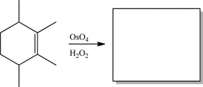What is the product of the following reaction?  