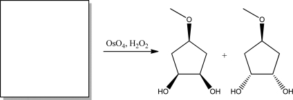 What starting material is required to complete the following reaction?  