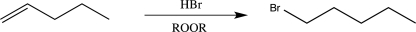 Which of the following is a propagation step that would lead to the product shown in the reaction below?   A)    B)    C)    D)    E)   