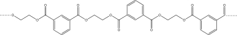What is the repeating unit of the following polymer?     A) I B) II C) III D) IV E) V