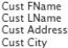 Match the ERD symbols to the definition. A)Entity relationship B)Entity identifier C)Relationship cardinality D)Entity E)Entity Attributes - 