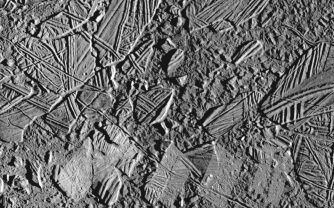 Based on the photo shown below, this moon:   A)  is geologically active B)  is possibly geologically active C)  was geologically active in the past but is no longer active D)  is geologically dead E)  More information is needed before any conclusion can be made.