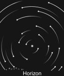 A friend takes a time-lapse picture of the sky, as shown below. What direction must your friend have been facing when the picture was taken?   A)  north B)  east C)  south D)  west E)  directly overhead