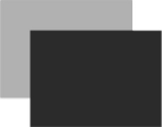 In the picture below, the darker rectangle overlaps the lighter rectangle, suggesting that it must be in front.This illustrates:   A)  convergence in the distance B)  interposition C)  perspective illusion D)  texture gradients