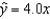 A scatter diagram includes the following data points:    Two regression models are proposed: (1)   , and (2)   . Using the least squares method, which of these regression models provides the better fit to the data? Why?