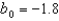  In testing the hypotheses: H<sub>0</sub>:  \beta <sub>1</sub> = 0 vs. H<sub>0</sub>:  \beta <sub>1</sub>   \neq 0, the following statistics are available:   ,   ,   ,   , and   . The value of the test statistic is: A)  2.042 B)  0.306 C)  -1.50 D)  -0.300 