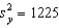 If cov(x, y)  = 1260,   , and   , then the coefficient of determination is: A)  0.90 B)  1.23 C)  0.81 D)  0.006