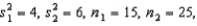 Given the information:   the number of degrees of freedom that should be used in the pooled variance t-test is: A)  40 B)  38 C)  15 D)  25