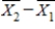 The standard error of the difference   is equal to the standard error of the difference   .