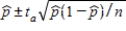 Assuming that all necessary conditions are met,what needs to be changed in the formula   so that we can use it to construct a (1 − α) confidence interval estimate for the population proportion p? A)    should be replaced by p. B) tα should be replaced by zα. C) tα should be replaced by tα<sub> / 2</sub>. D) tα should be replaced by zα<sub> / 2</sub>.