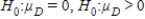   . (husband − wife) Rejection region: t > t<sub>.05,9</sub> = 1.833 Test statistics: t = 2.776 Conclusion: Reject the null hypothesis.Yes,the consultant can conclude at the 5% significance level that the husband's estimate is higher than the wife's estimate,according to this data.