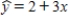 The regression line   has been fitted to the data points (4,11),(2,7),and (1,5).The sum of squares for error will be 10.0.
