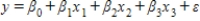 Student's Final Grade  A statistics professor investigated some of the factors that affect an individual student's final grade in her course.She proposed the multiple regression model   ,where y is the final grade (out of 100 points),x<sub>1</sub> is the number of lectures skipped,x<sub>2</sub> is the number of late assignments,and x<sub>3</sub> is the midterm exam score (out of 100).The professor recorded the data for 50 randomly selected students.The computer output is shown below. THE REGRESSION EQUATION IS   ​   ​ ​ S = 13.74 R−Sq = 30.0% ​ ANALYSIS OF VARIANCE   ​ ​ -{Student's Final Grade Narrative} Interpret the coefficient b<sub>3</sub>.