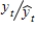 The way a seasonal index is computed involves which of the following steps? A) Remove the effect of seasonal and random variation by regression analysis. B) For each time period,compute the ratio,   which removes most of the trend variation for that time period. C) Calculate the average of all the ratios:   over all time periods to remove random variation and leaving a measure of seasonality. D) All of these choices are true.