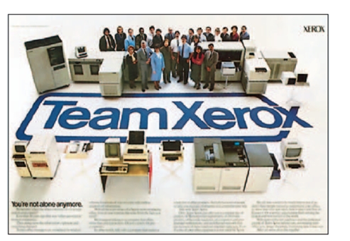 FIGURE 17-7   -Many firms such as Xerox (see Figure 17-7 above) , use a cross-functional sales practice known as __________. A) collaborative selling B) cooperative selling C) account selling D) formula selling E) team selling