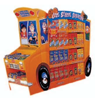 FIGURE 16-9   -What is a point of purchase display (like the Nabisco one shown in Figure 16-9 above)? Discuss two reasons why firms use them.