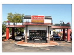 FIGURE 14.10   -Outlets such as the Checkers Drive-In Restaurant depicted in Figure 14-10 above, typically enter the wheel of retailing as A) low status, low-margin B) high status, high-margin C) moderate status, low margin D) high price, high margin E) mixed price, mixed status