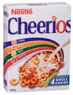 Figure 13-13   -The package in figure 13-13 above shows a Cheerios box that carries the Nestle` name rather than the familiar General Mills.Explain the channel that is being used and the importance of Cereal Partners Worldwide (CPW).