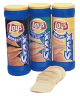 FIGURE 11-13   -Products such as the Lays Stax package shown above in Figure 11-13 is an example of a package's _________. A) convenience B) communication benefits C) functional benefits D) technology E) renewable resources