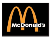 FIGURE 11-14   -McDonald's familiar Golden Arches logo depicted in Figure 11-14 above, is an important part of the company's __________ strategy. A) ownership B) exclusivity C) branding D) patent E) integration
