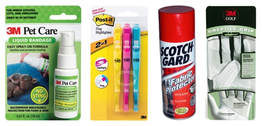 FIGURE 10-3   -Figure 10-3 above is a representative sample of 3M's A) target class. B) product mix. C) product class. D) marketing mix. E) target mix.