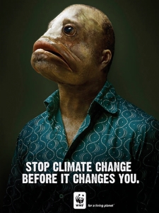 Explanation: Rationale: When using fear appeals,the advertiser must be sure the appeal is strong enough to get the audience's attention and concern but not so strong it will lead them to  tune out  the message.    -The World Wide Fund for Nature ad shown above is an example of which type of appeal? A) reminder B) fear C) sex D) pioneering E) guilt