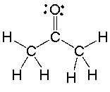 Which orbitals are involved in the C-O, sigma bond in acetone, shown below?   A)  C<sub>sp</sub><sup>2</sup>-O<sub>sp</sub><sup>2</sup> B)  C<sub>sp</sub><sup>3</sup>-O<sub>sp</sub><sup>3</sup> C)  C<sub>sp</sub>-O<sub>sp</sub> D)  C<sub>p</sub>-O<sub>p</sub> E)  C<sub>sp</sub>-O<sub>p</sub>