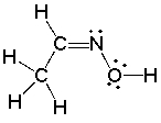 What is the molecular geometry at the nitrogen atom in the following compound?   A)  trigonal planar B)  trigonal pyramidal C)  linear D)  tetrahedral E)  bent
