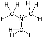 What is the hybridization state and approximate bond angle around nitrogen in the following compound?   A)  sp<sup>2</sup>, 109.5° B)  sp<sup>2</sup>, 107° C)  sp<sup>3</sup>, 109.5° D)  sp<sup>3</sup>, 107<sup>0</sup> E)  sp<sup>2</sup>, 120<sup>0</sup>
