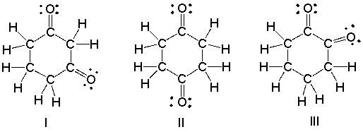 Rank the following compounds in order of decreasing dipole moment.   A)  I > II > III B)  II >III > I C)  I > III > II D)  III > I > II E)  II > I > III