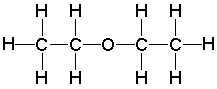 What is the molecular formula for the following compound?   A)  C<sub>2</sub>H<sub>6</sub>O B)  C<sub>4</sub>H<sub>6</sub>O C)  C<sub>4</sub>H<sub>10</sub>O D)  C<sub>2</sub>H<sub>4</sub>O E)  None of these