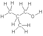 Which of the following is the correct condensed structure for the following compound?   A)  CH<sub>3</sub>CHCH<sub>3</sub>CH<sub>2</sub>OH B)  CH<sub>3</sub>CH<sub>2</sub>CH<sub>2</sub>OH C)  (CH<sub>3</sub>) <sub>2</sub>CHCH<sub>2</sub>OH D)  CH<sub>3</sub>CH<sub>2</sub>CH<sub>2</sub>OCH<sub>3</sub> E)  CH<sub>3</sub>CH<sub>3</sub>CHCH<sub>2</sub>OH
