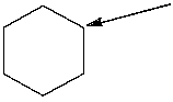 How many hydrogen atoms are connected to the indicated carbon atom?   A)  one B)  two C)  three D)  four E)  none