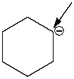 What is the formal charge on the indicated carbon atom?   A)  -2 B)  -1 C)  0 D)  +1 E)  +2