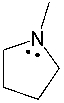 What is the formal charge on the nitrogen atom in the following compound?   A)  +1 B)  +2 C)  -1 D)  -2 E)  0