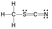 Determine the formal charges on each atom except hydrogen.  
