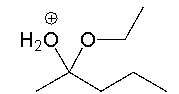 How many total lone pairs of electrons are in the following compound?   A)  one B)  two C)  three D)  four E)  none