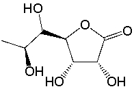 Label the bonds that are out of the plane and behind the plane of the paper.  