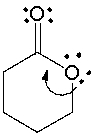 Explain using words as well as structural drawings, if the single curved arrow shown is sufficient to draw the resonance structure.  