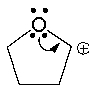 Draw the resonance structure indicated by the curved arrows.  