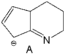 Which of the following is/are correct resonance structure(s)  for compound A?     A)  I and II B)  II and III C)  III and IV D)  I and III E)  I and IV